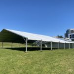 25M x 45M (82' x 148') open end 10' side legs