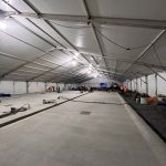 20M (66' Wide) Structure for concrete construction